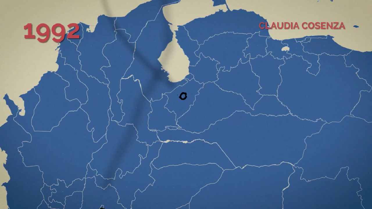 Ruta de migración: Mérida (Venezuela) - Bogotá (Colombia)